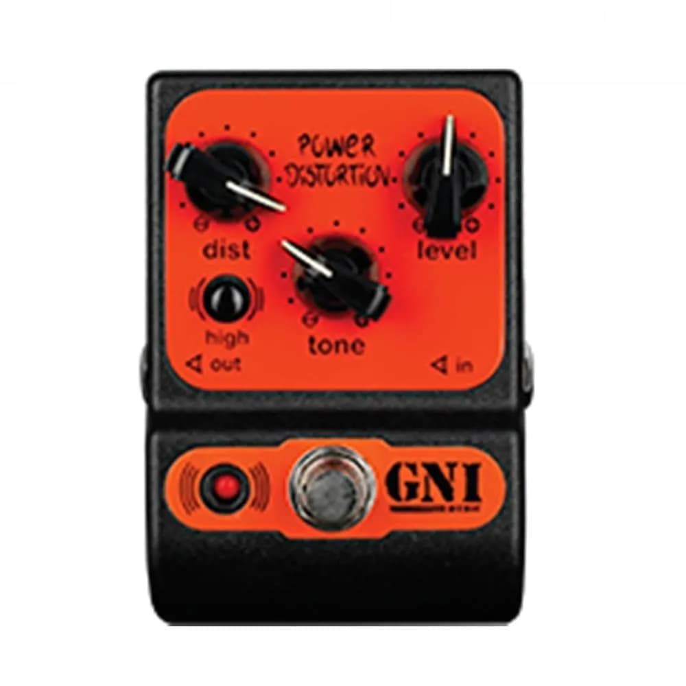 GNI Music – Power Distortion  Guitar Effects Pedal