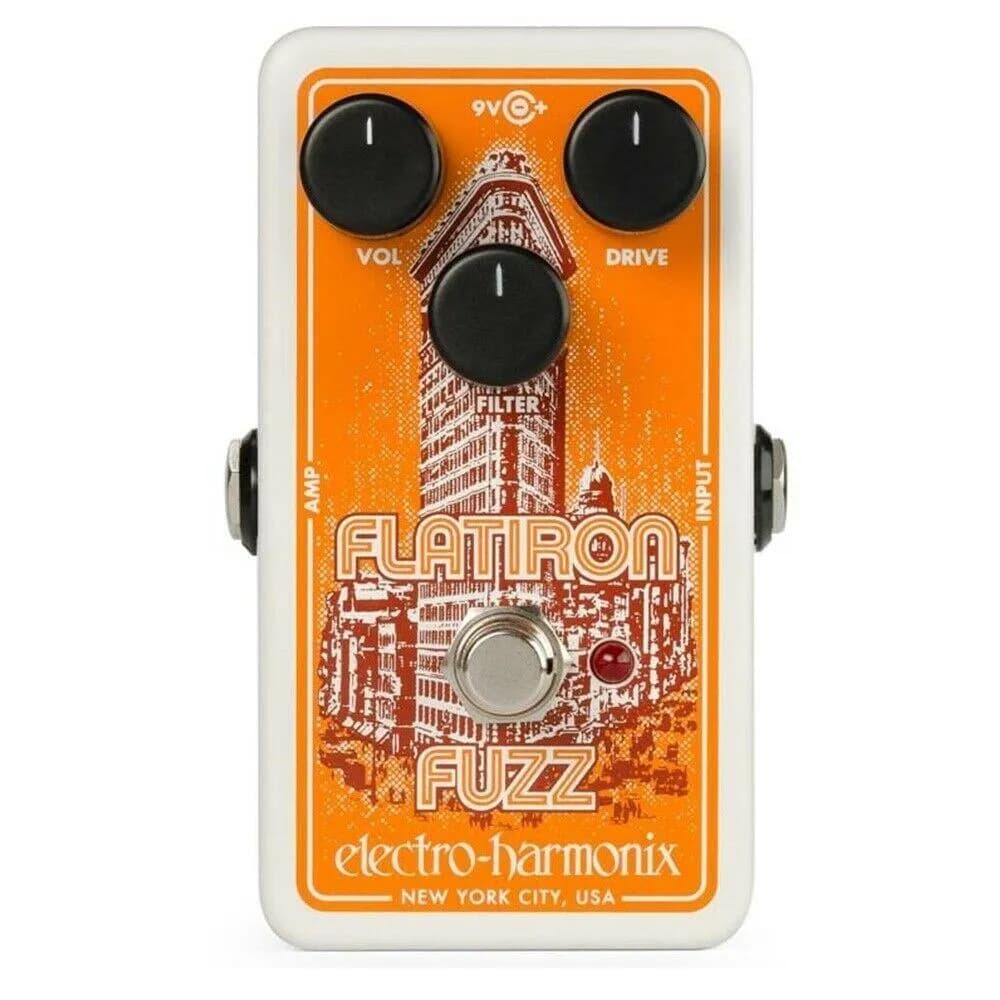 Electro-Harmonix Flatiron Fuzz Classic Op-Amp Powered Fuzz/Distortion Pedal