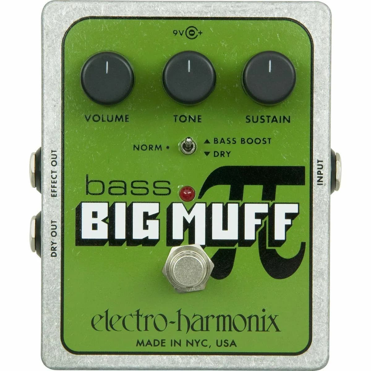 Electro-Harmonix XO Bass Big Muff PI Distortion Guitar Effects Pedal
