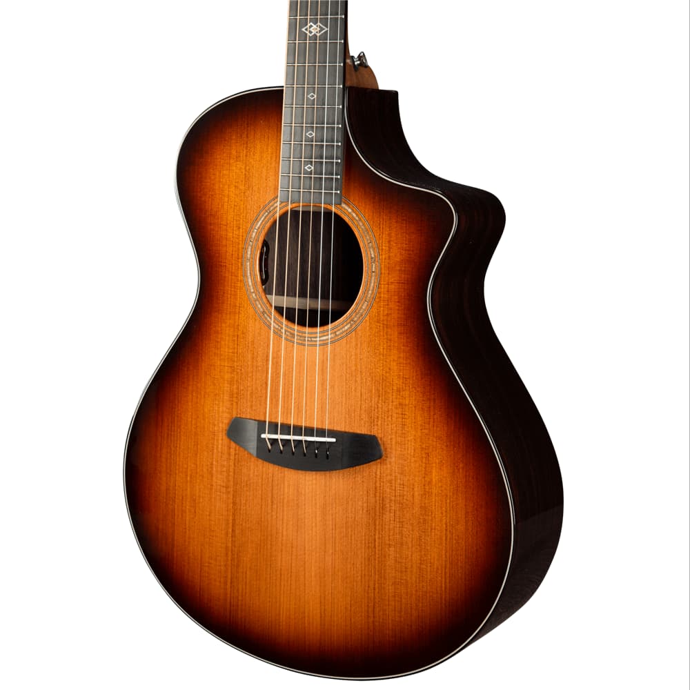 BREEDLOVE  Premier Concert  Edgeburst Acoustic / Electric Guitar Ex Demo