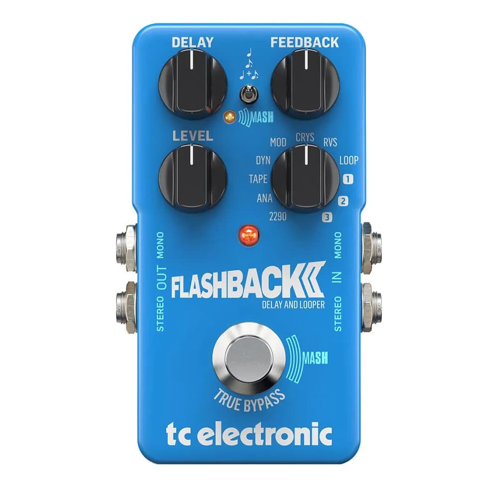 TC Electronic Legendary Flashback 2 Crystal Delay Built-In TonePrint Pedal