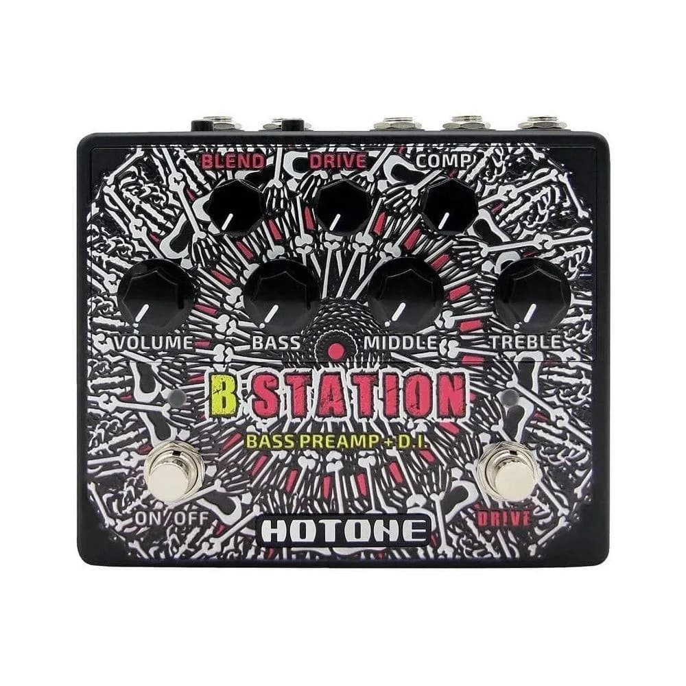 Hotone Bass Station Bass Preamp Effects Pedal – Limited edition