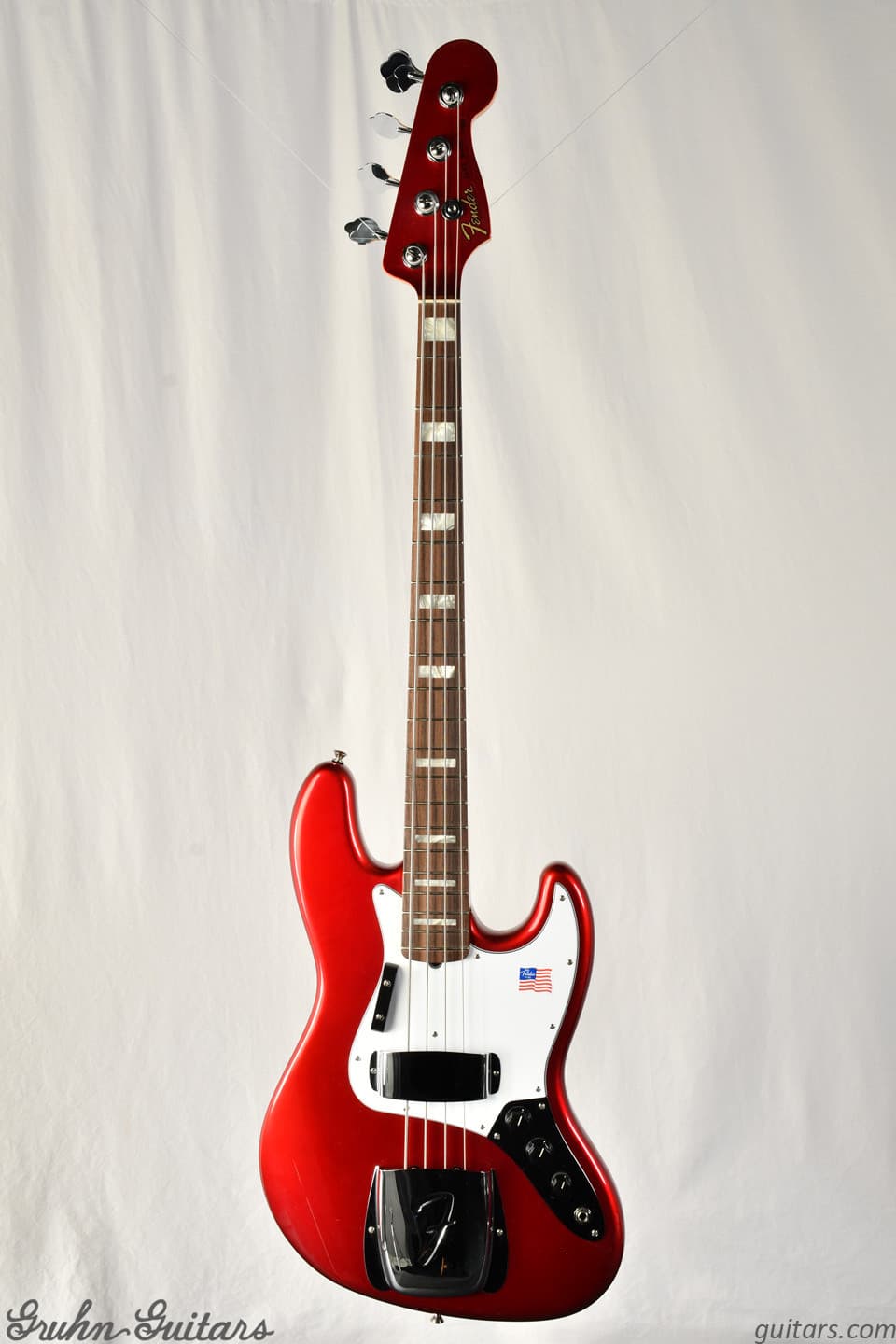2010 Fender 50th Anniversary Jazz Bass - Candy Apple Red