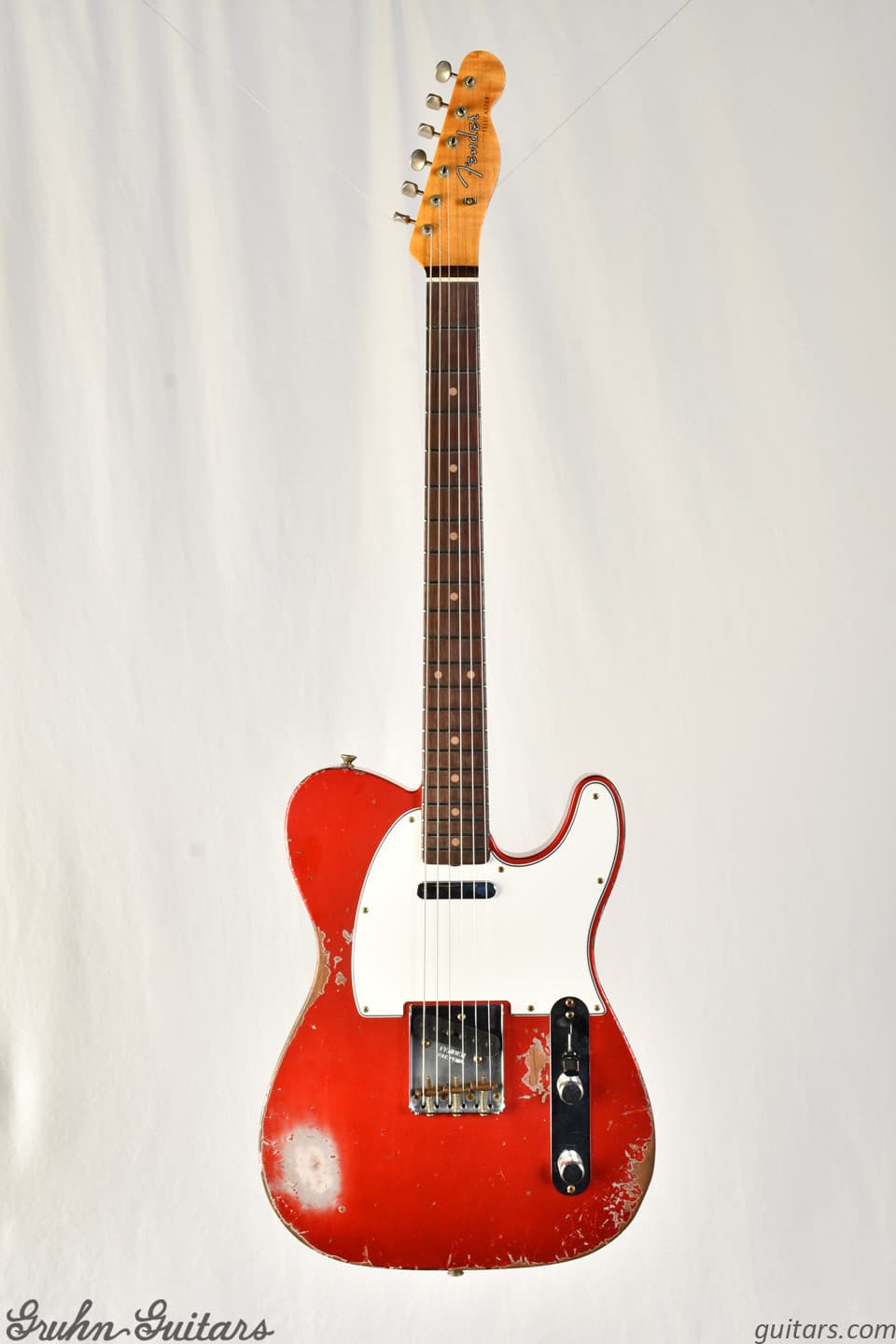 New Fender Custom Shop B5 61 Telecaster Heavy Relic - Faded Candy Apple Red