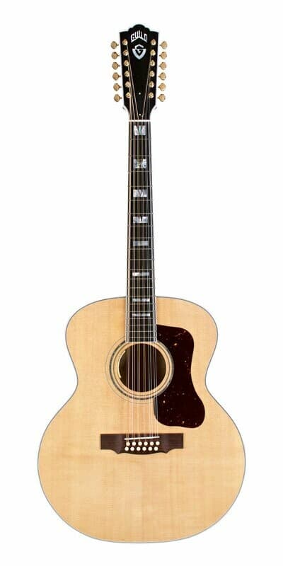 Guild F-512 Maple - Blond - Jumbo 12 String Acoustic Electric - Made in the USA