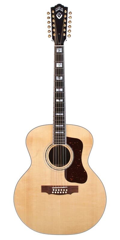 Guild F-512E - Natural - 12 String Acoustic Electric Guitar - Made in the USA