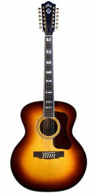 Guild F-512E ATB - Jumbo 12 String Acoustic Electric - All Solid Sitka Spruce/IR
