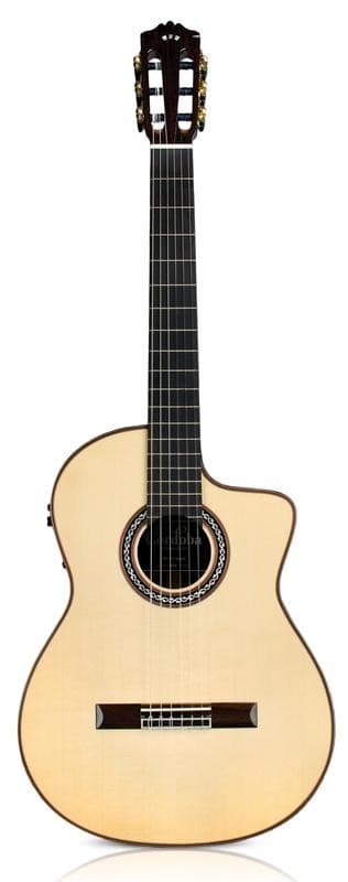 Cordoba GK Pro Negra - Professional Acoustic Electric Flamenco Guitar