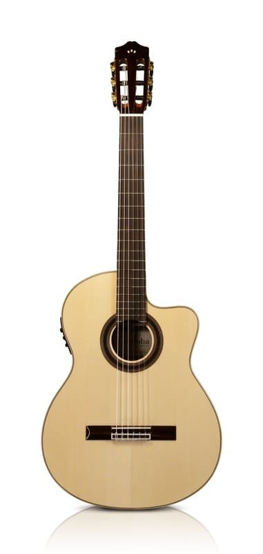 Cordoba GK Studio Negra - Gypsy King Signature Acoustic Electric Flamenco Guitar