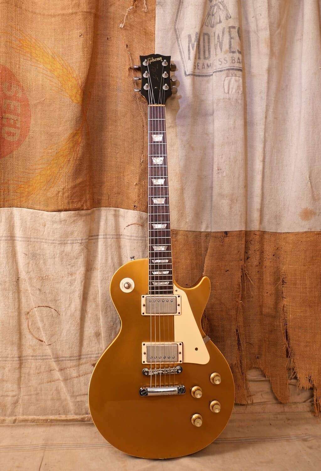 1971 Gibson Les Paul Deluxe Goldtop w/Humbuckers