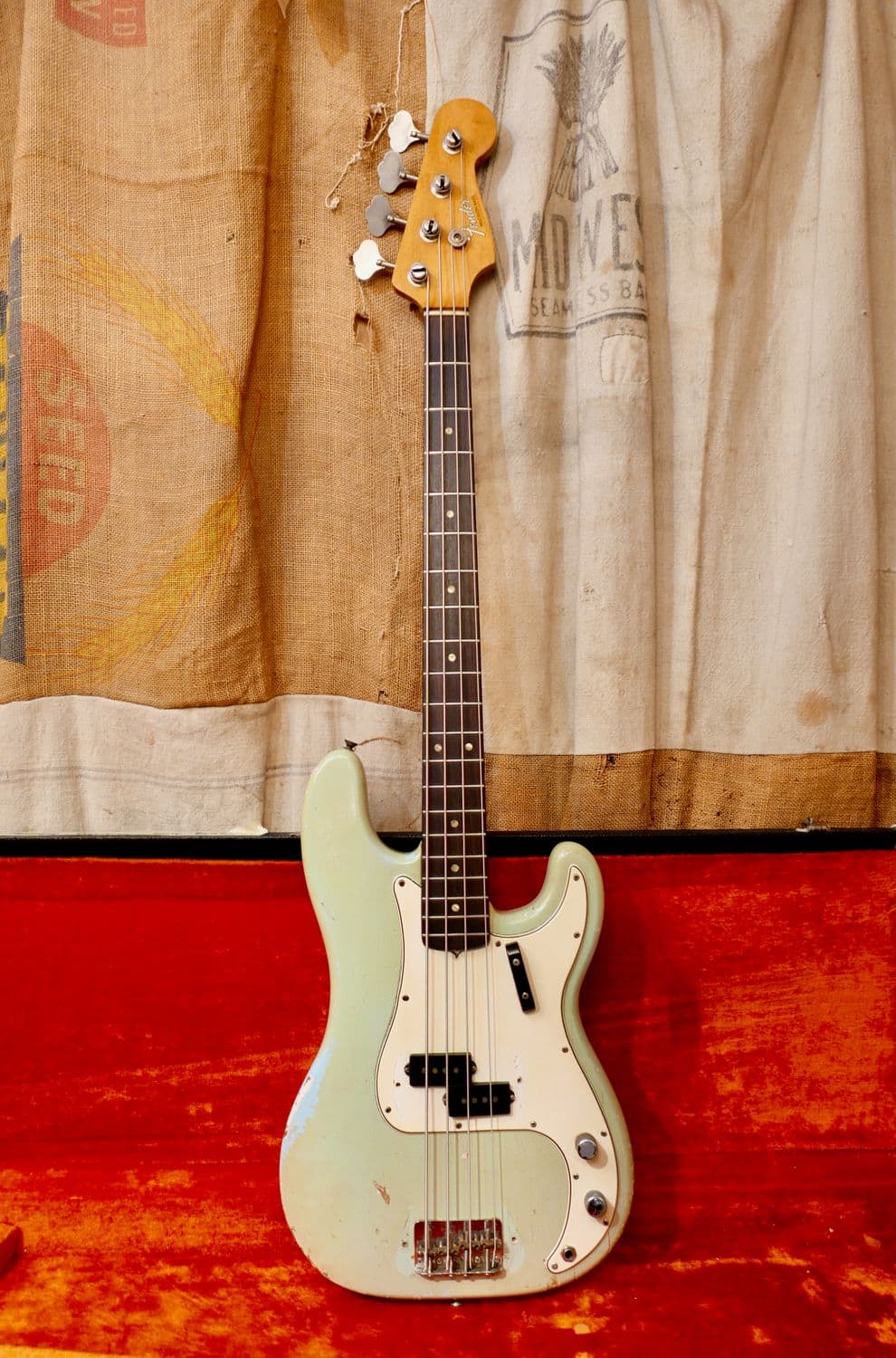 1966 Fender Precision Bass Sonic Blue