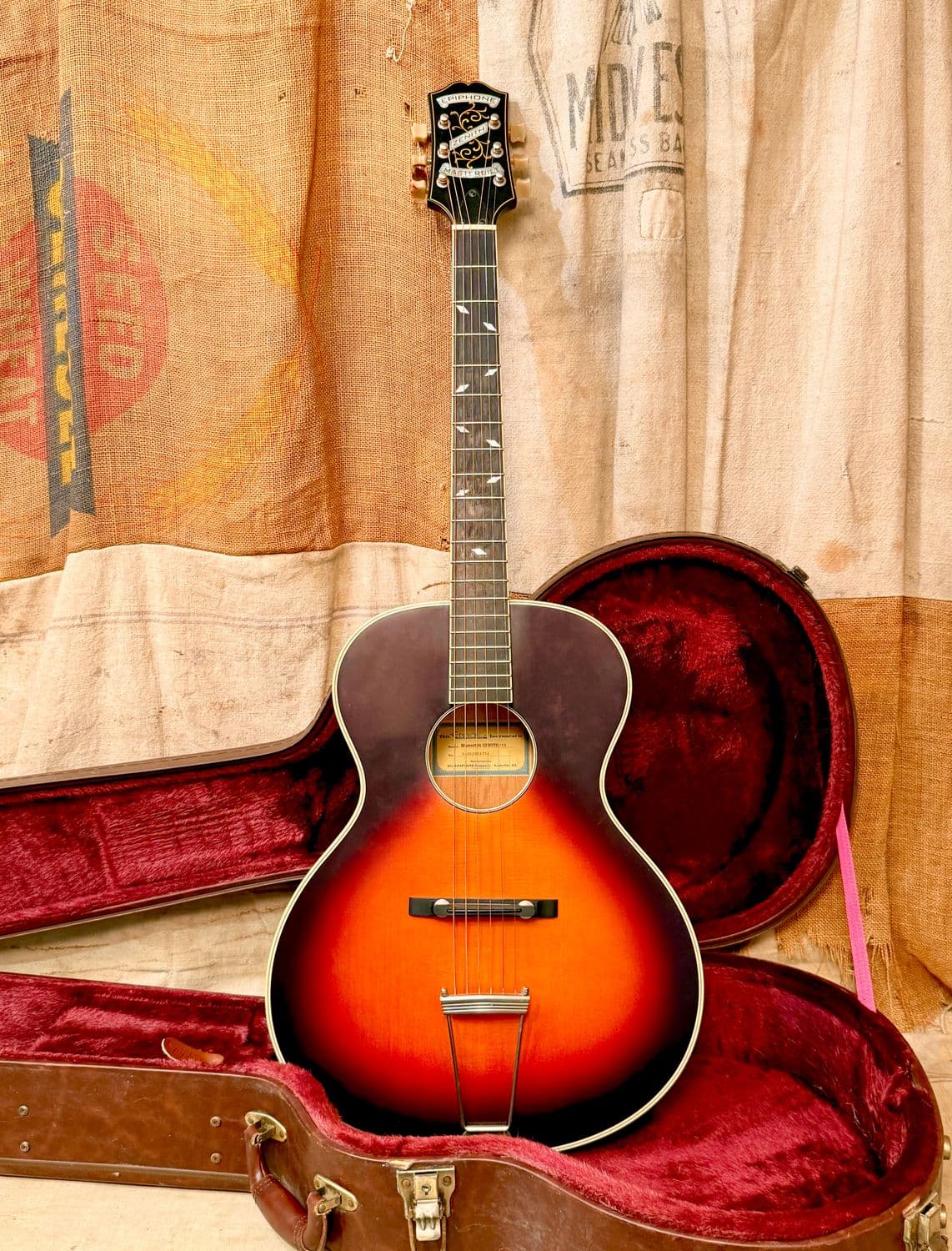 2016 Epiphone Masterbuilt Century Zenith VS Sunburst