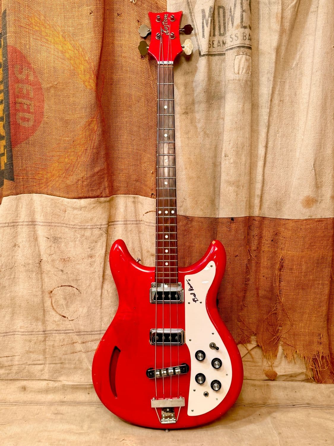1968 Kustom K200 Bass Red K-200