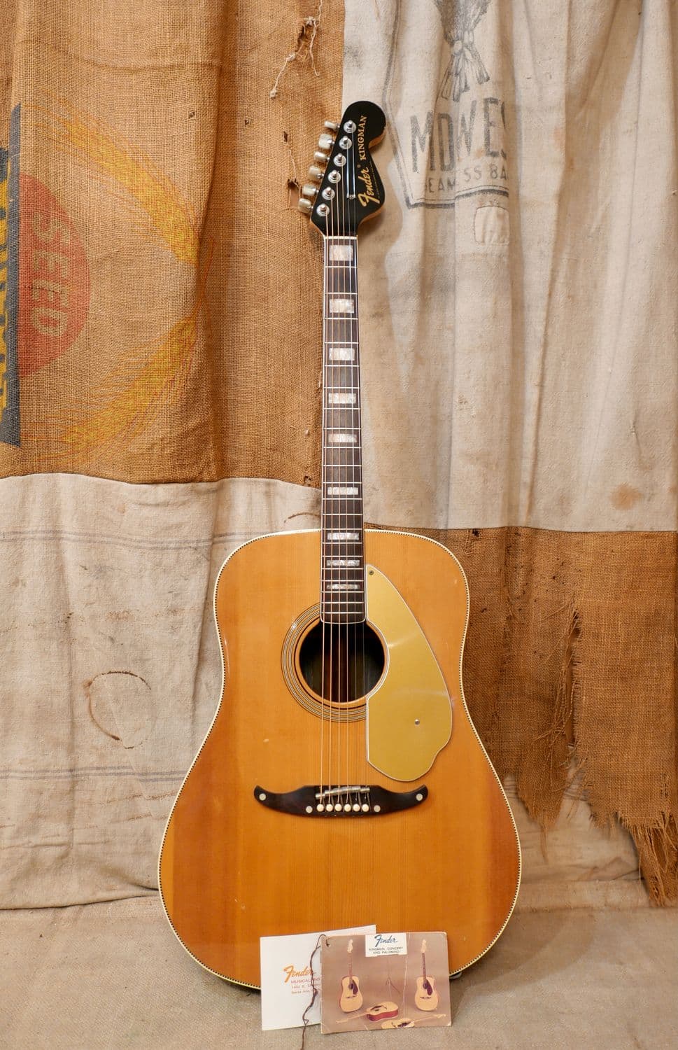 1968 Fender Kingman Wildwood Natural