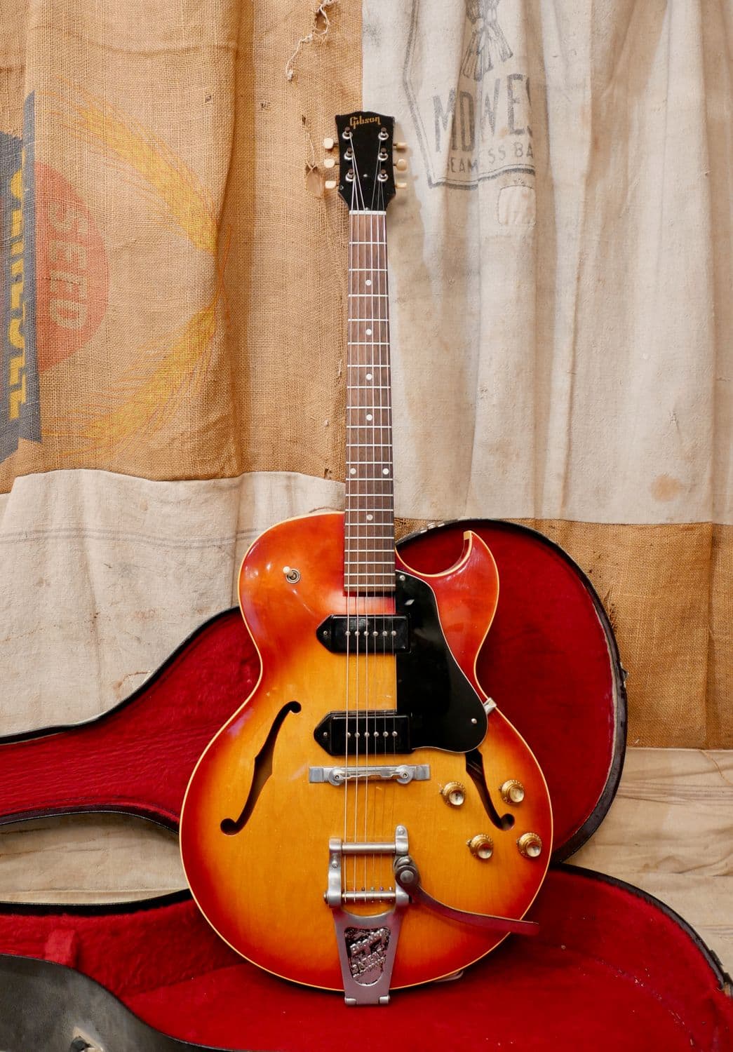 1962 Gibson ES-125 TDC Sunburst w/Bigsby ES-125 TDC