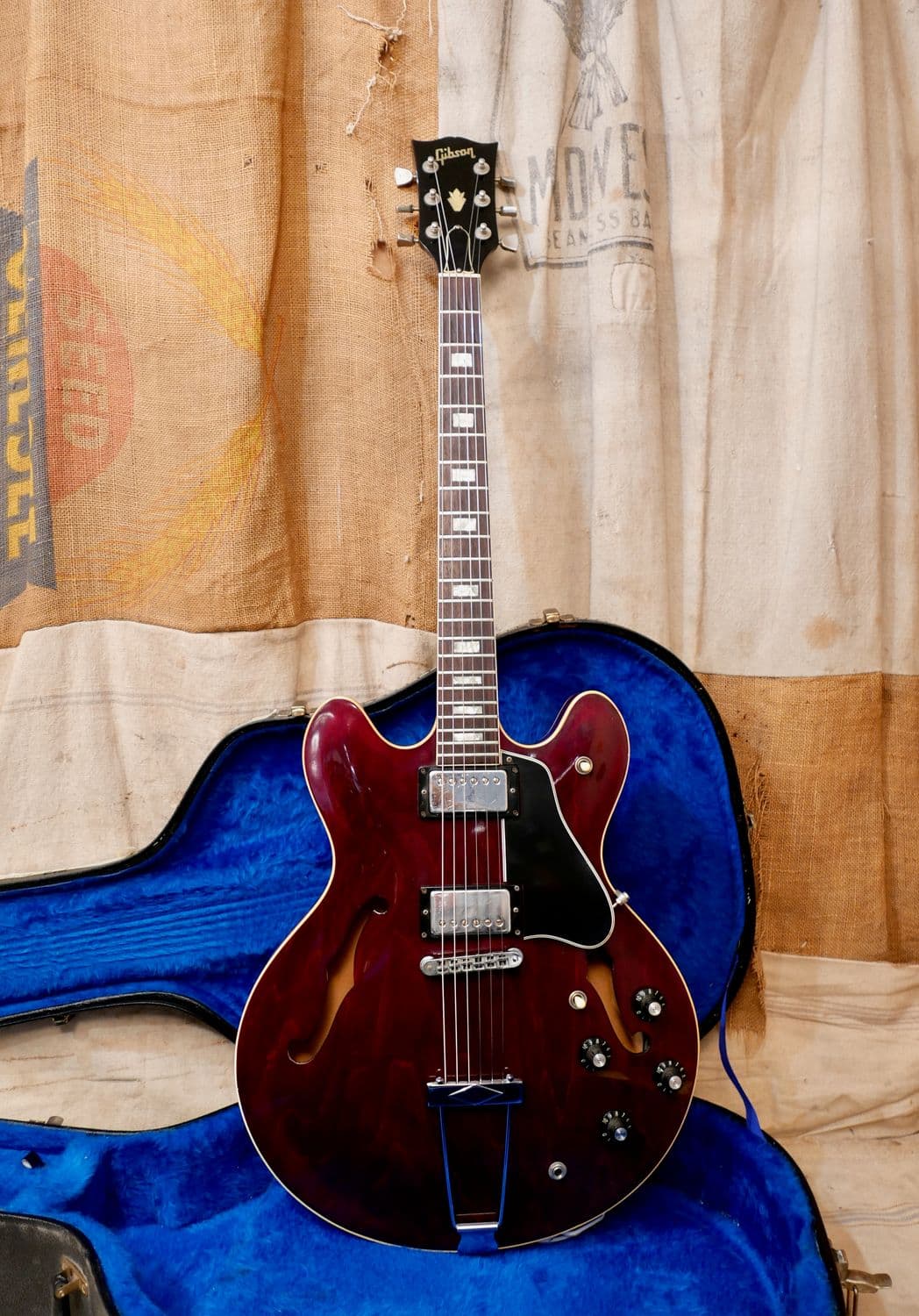 1977 Gibson ES-335 Wine Red