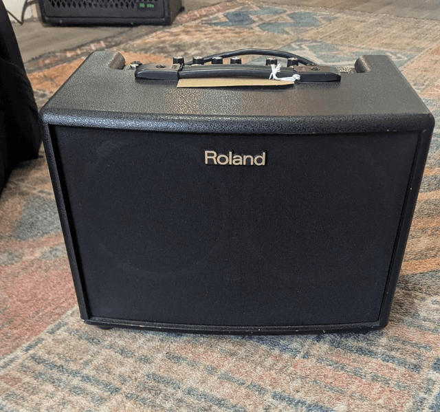 Roland AC60 acoustic amp with case