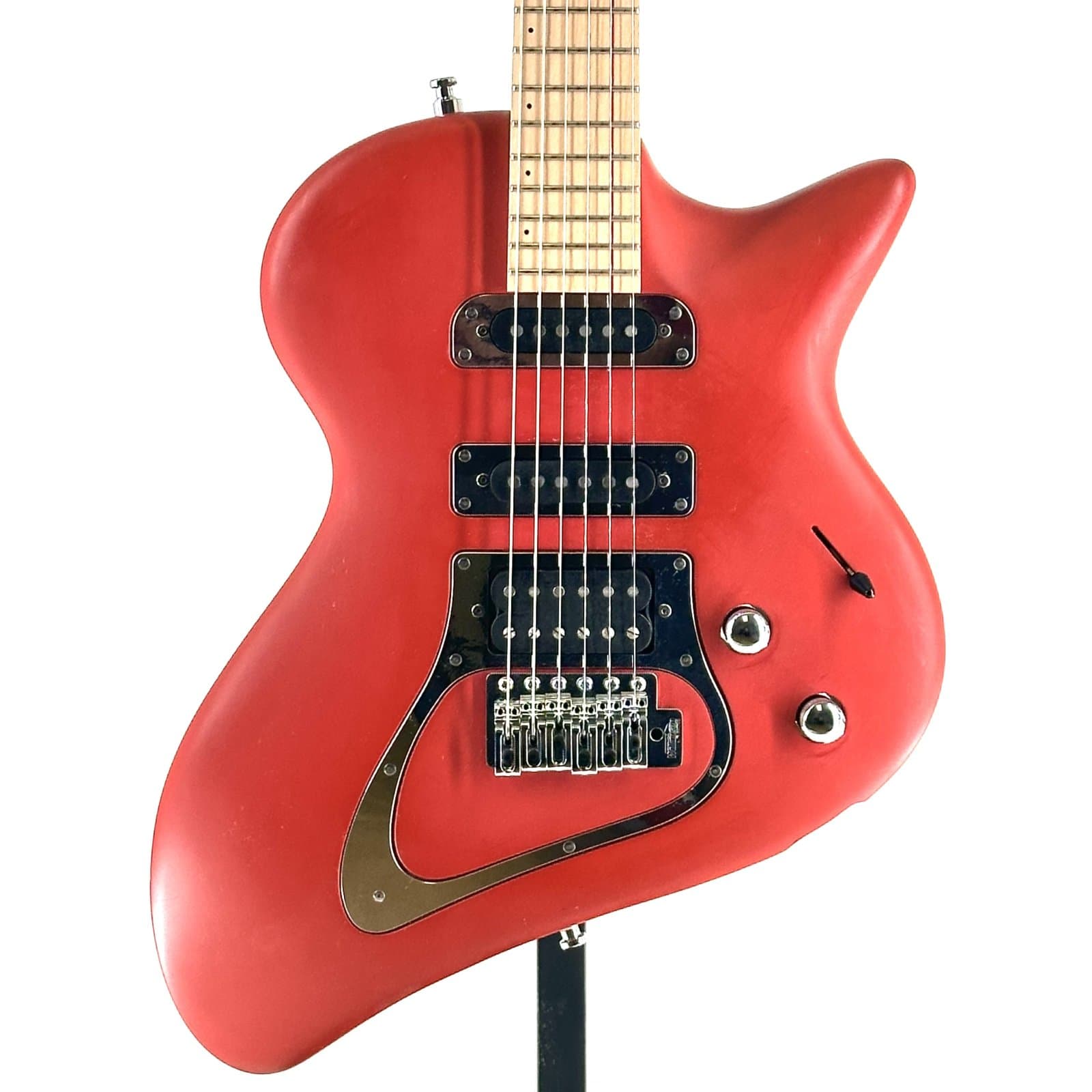 Used Andreas Infeld Guitar Shark Guitar Red w/OGB