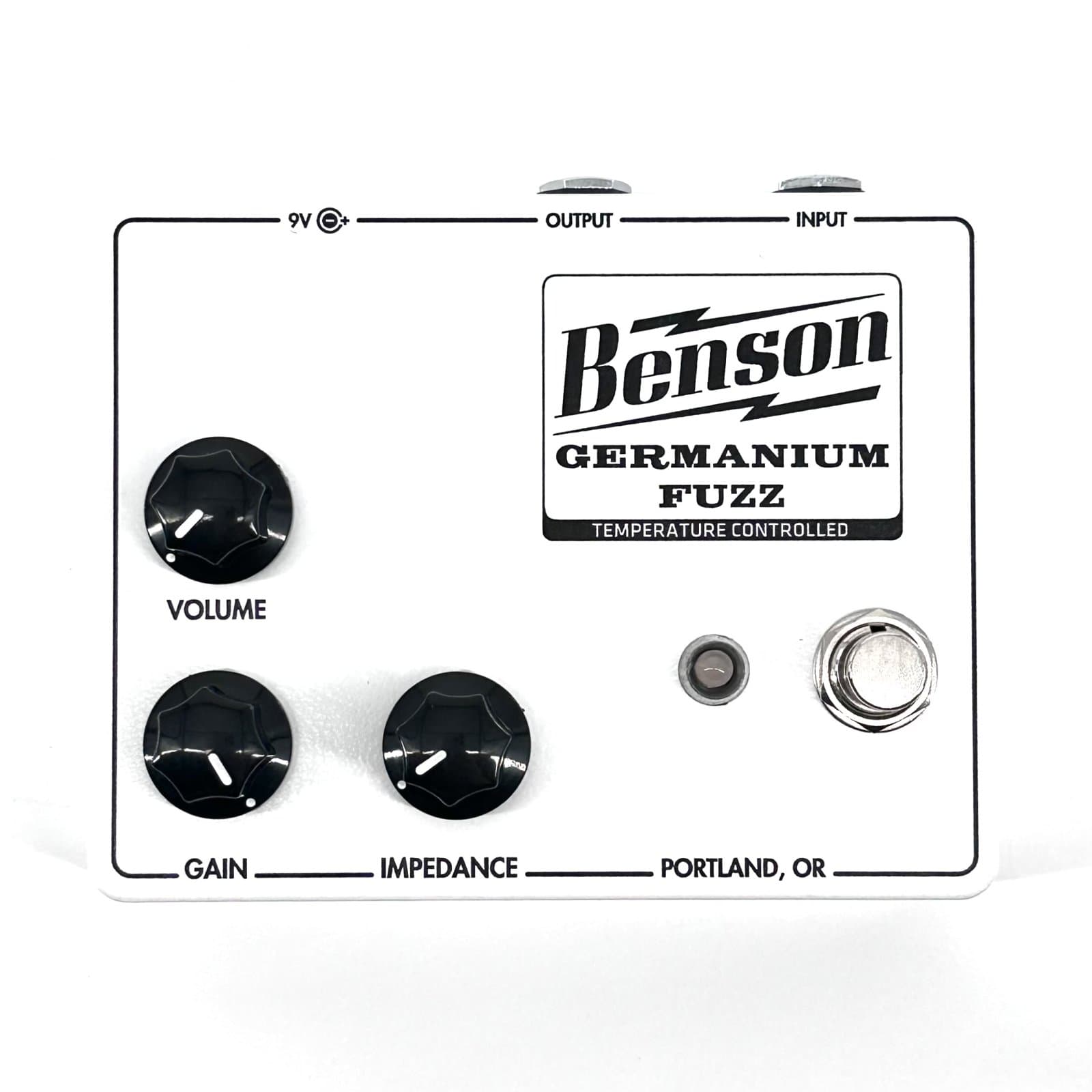 Benson Amps Solar White Fuzz