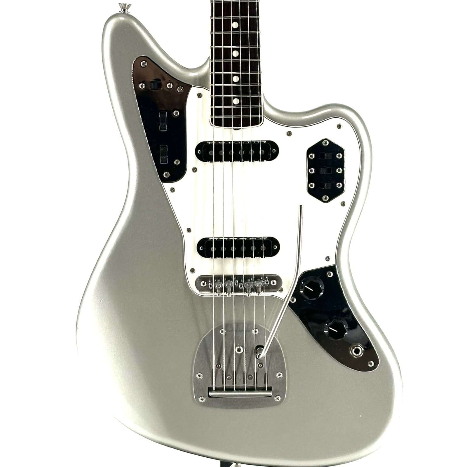 Used Fender FSR Tradition II 60s Jaguar 2024 - Inca Silver Heavily Upgraded w/ Gig Bag