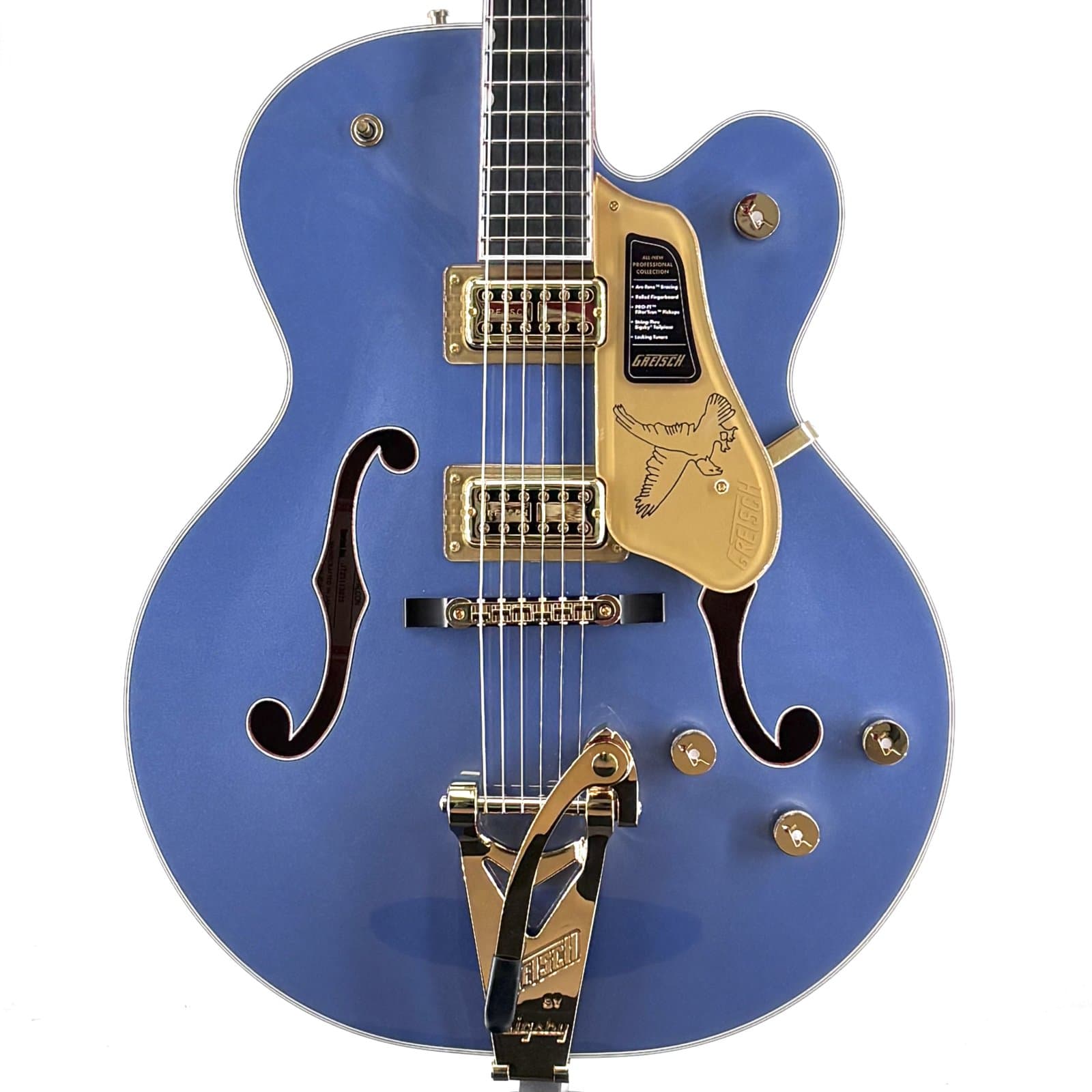 Gretsch Falcon Hollow Body Cerulean Smoke w/ HSC