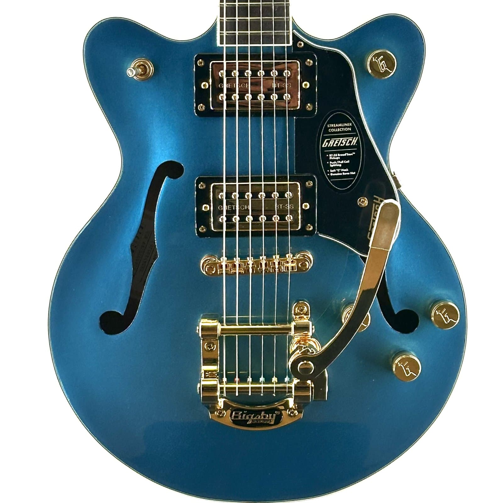 Gretsch G2655TG Streamliner Jr. DC w/ Bigsby Riviera Blue