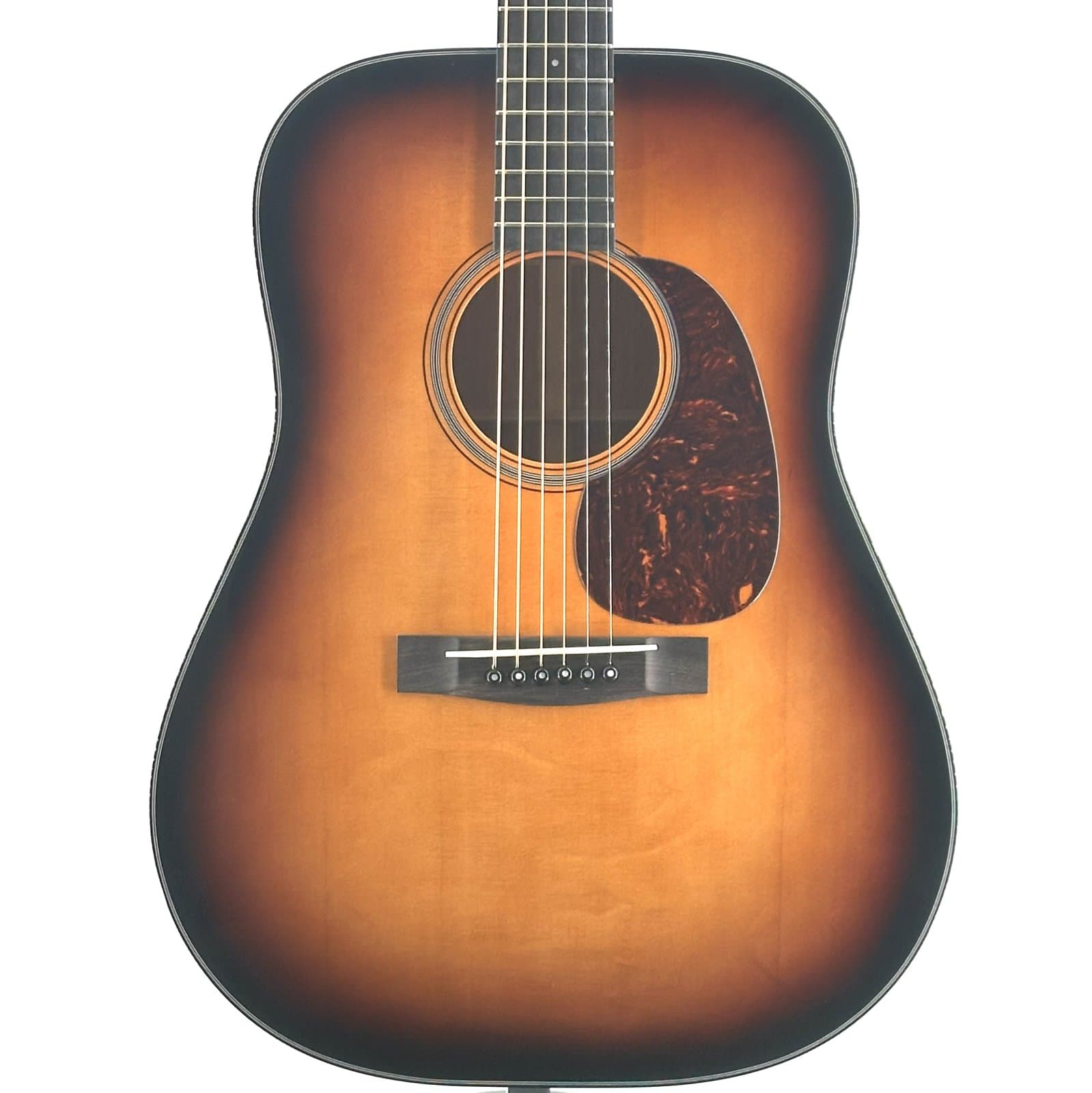 Huss & Dalton TDM Custom Dreadnought Lutz Bear-Claw Spruce/Mahogany BS Sunburst w/HSC