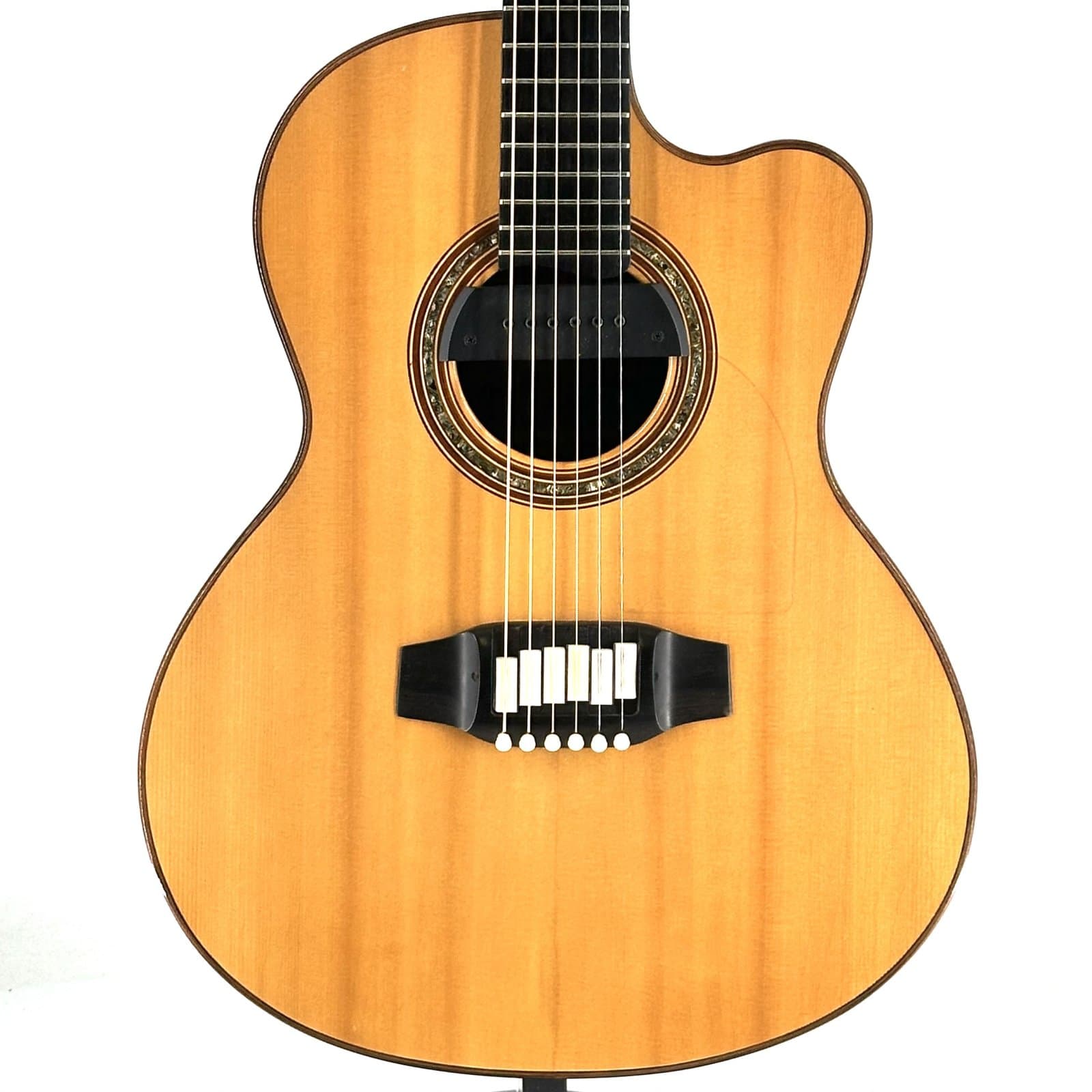 Used Manzer Acoustic Sitar Guitar 1997 w/HSC