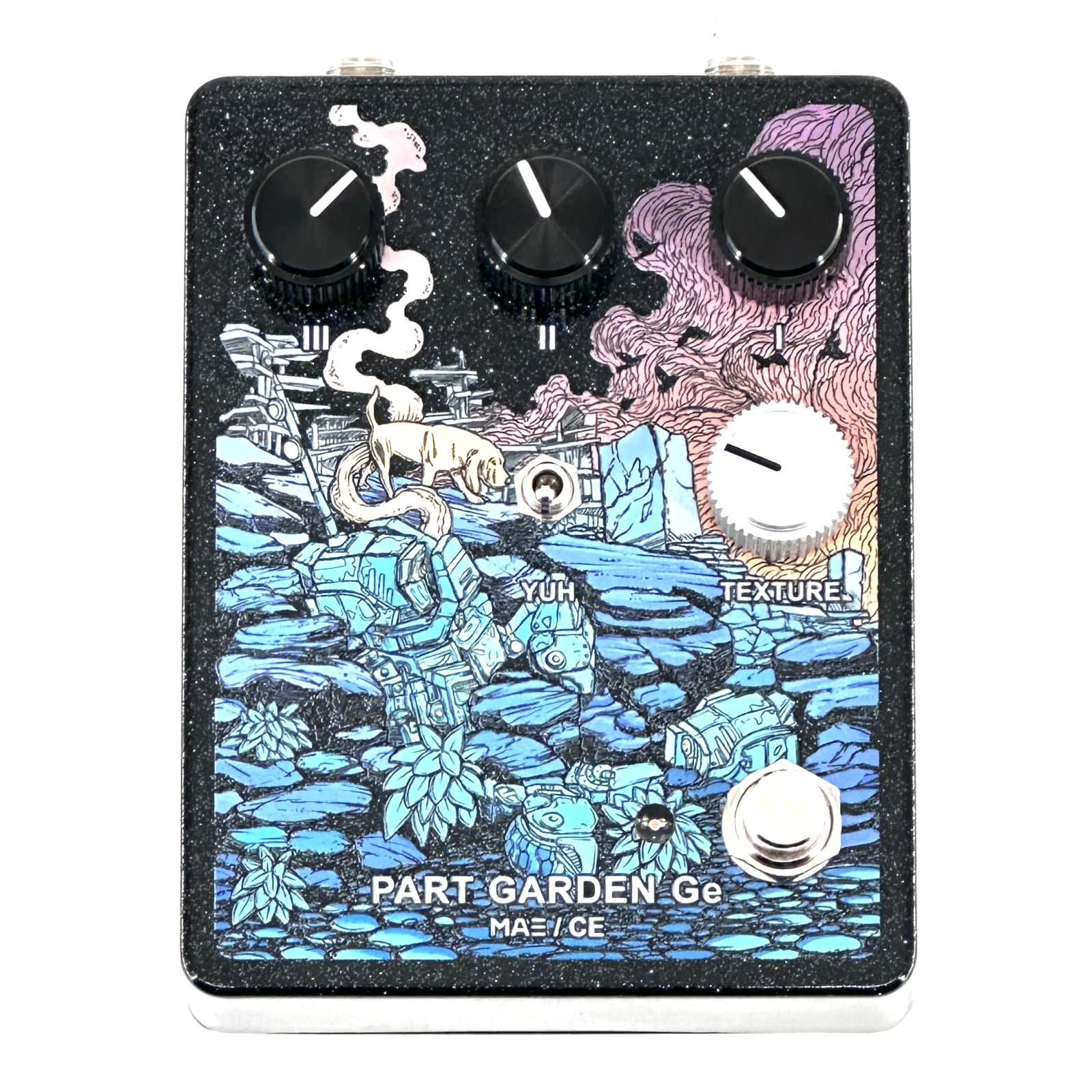 Mask Audio Electronics Germanium Part Garden Stacking Fuzz