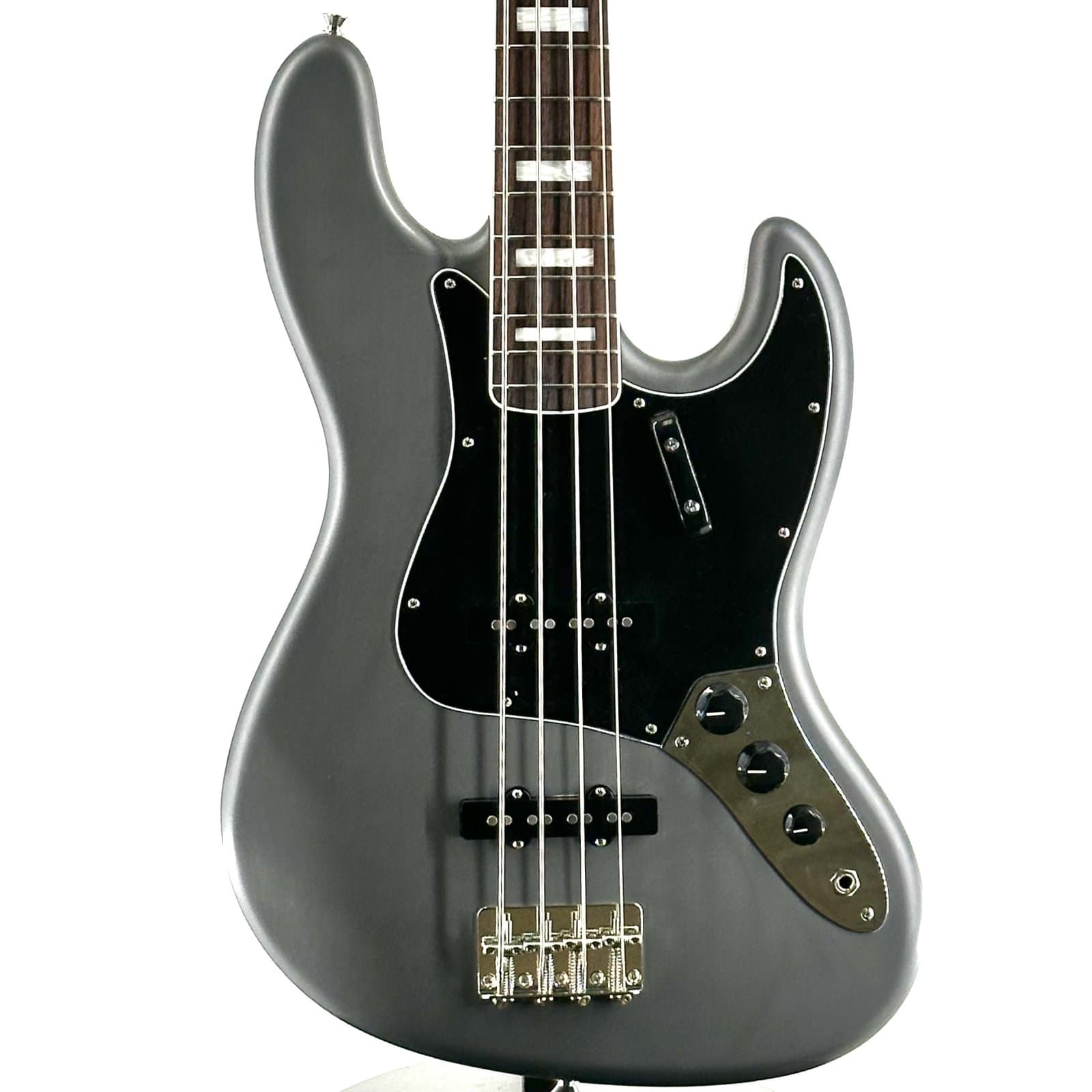 Nash JB-63 Charcoal Frost Metallic Ultra Light Aging - Matched headstock / Bound & Blocked w/HSC