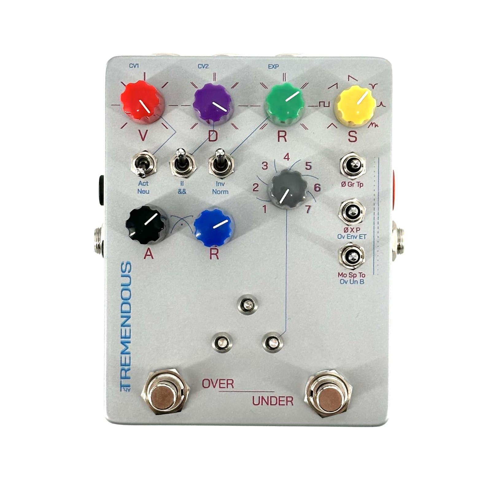 Over Under Pedals Ah, Tremendous Dual Tremolo & Voltage Control Generator