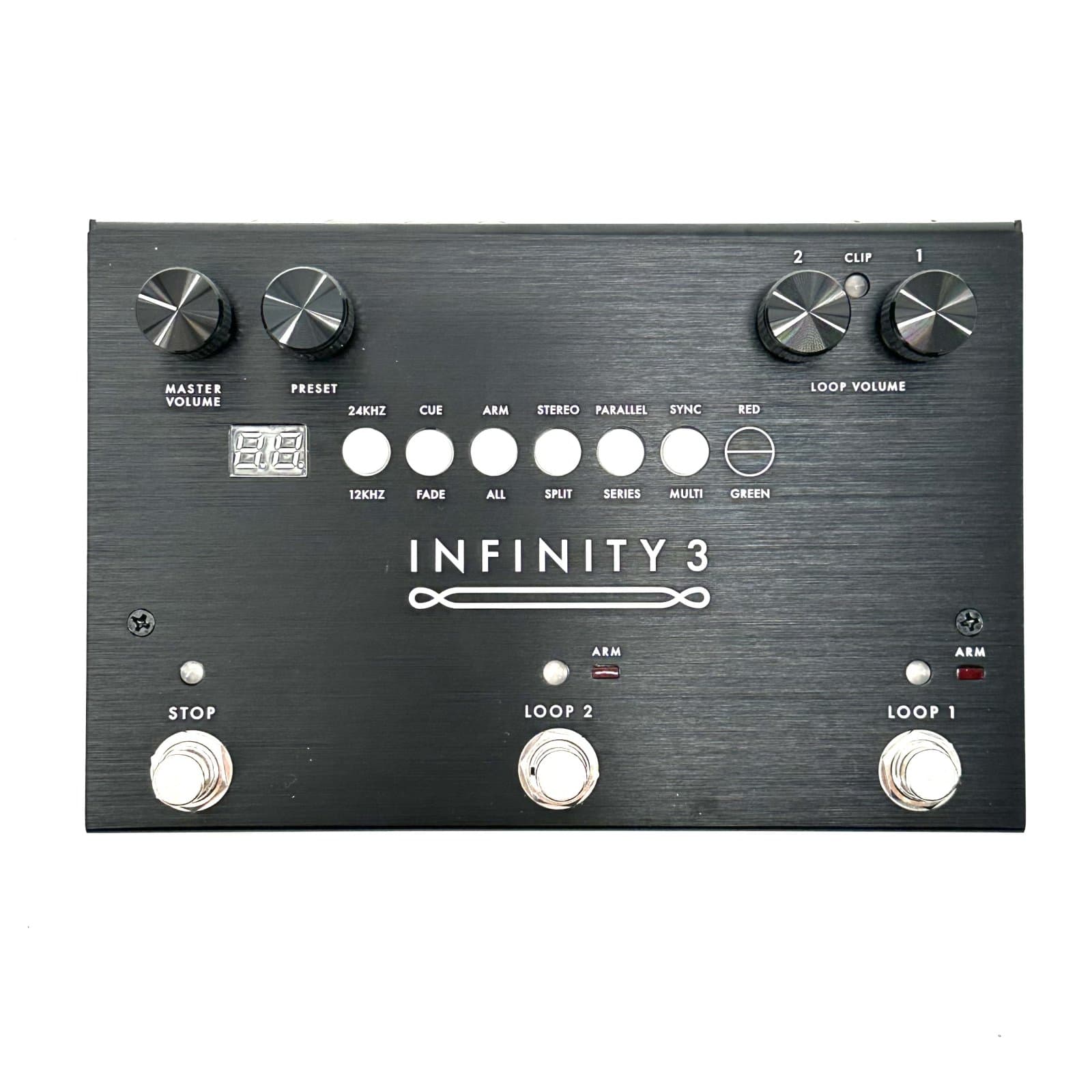 Pigtronix Infinity 3 Deluxe Stereo Double Looper w/Midi