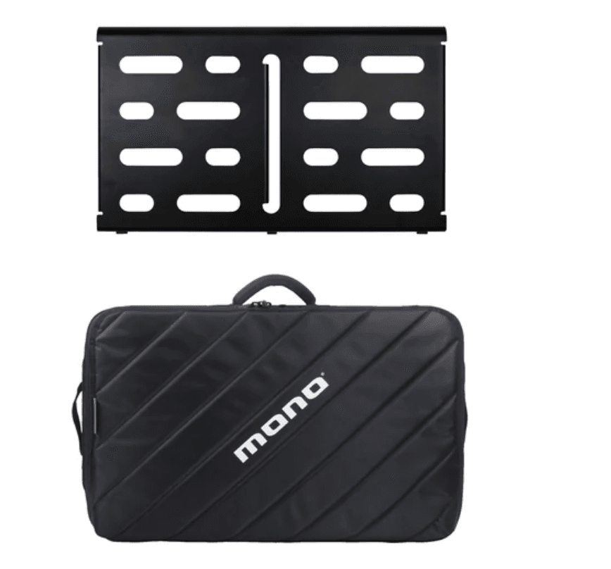 Mono Pedalboard Black, Medium 24x14.5 w/Pro Accessory Case
