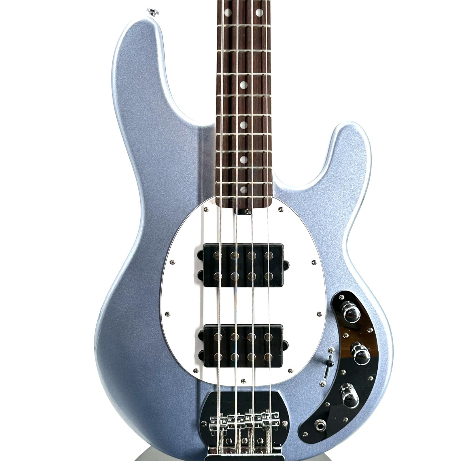 Sterling Stingray HH 4-String Bass Lake Blue Metallic