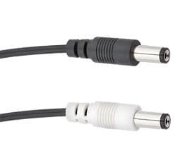 Voodoo Lab Pedal Power Cable Reverse Polarity Center Positive 18 Straight to Straight