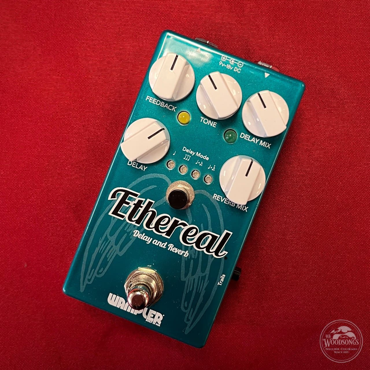 USED WAMPLER ETHEREAL DLEAY/REVERB COMBO PEDAL