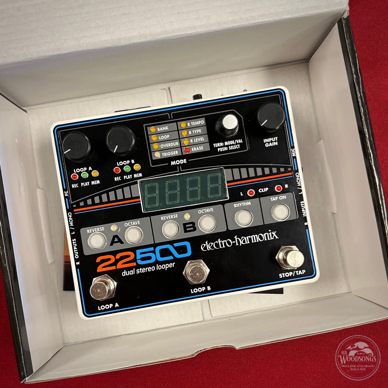22500 Dual Stereo Looper EHX Pedals