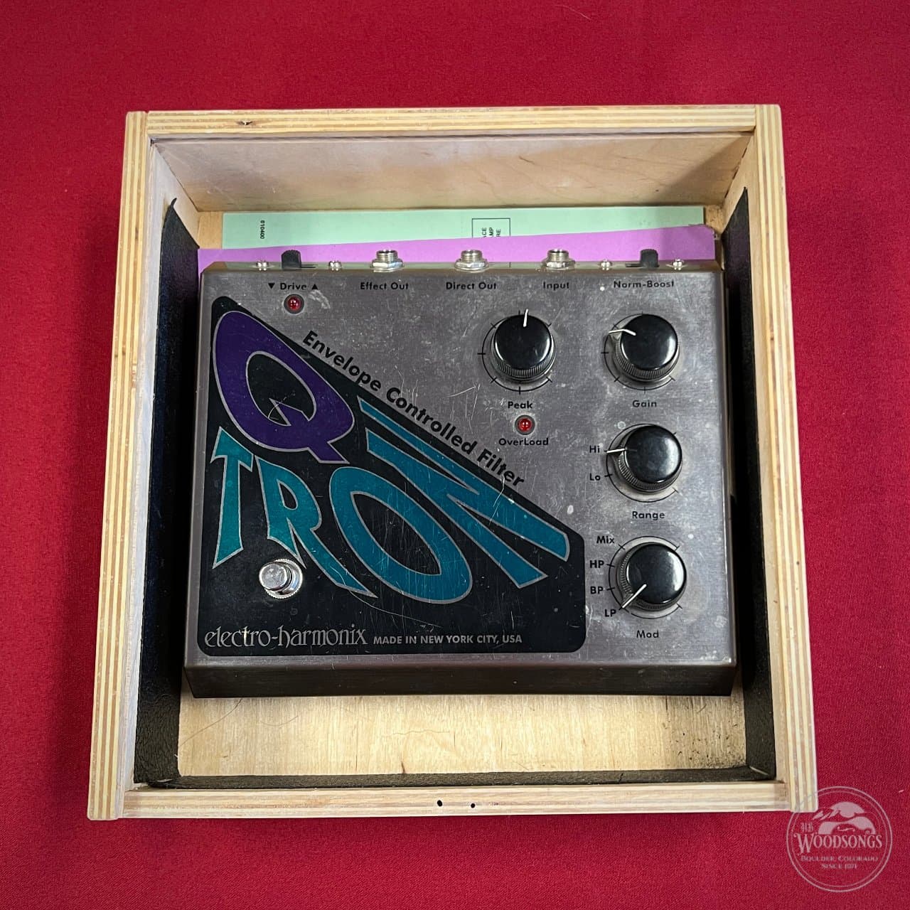 USED QTRON ENVELOPE FILTER