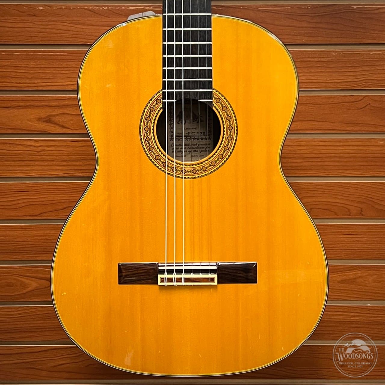 USED TAKAMINE EC128 CLASSICAL GUITAR
