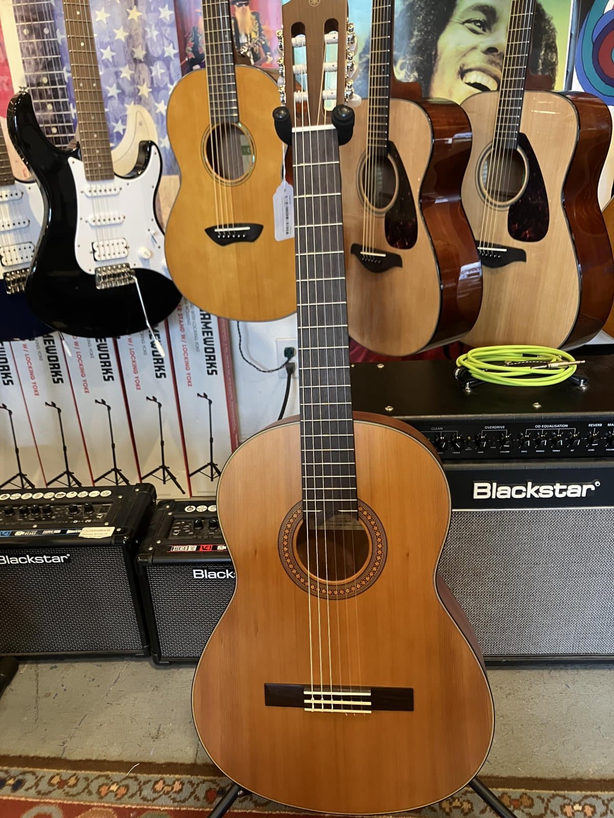 Yamaha CGX122MC Classical Acoustic-electric Guitar - Natural