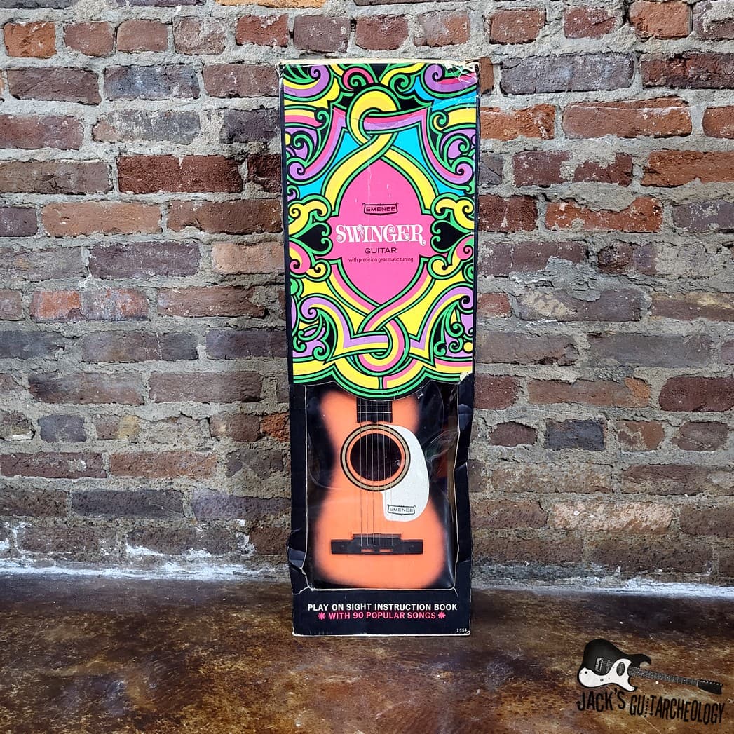 Emenee Swinger Guitar in Original Box (1969)
								$250.00