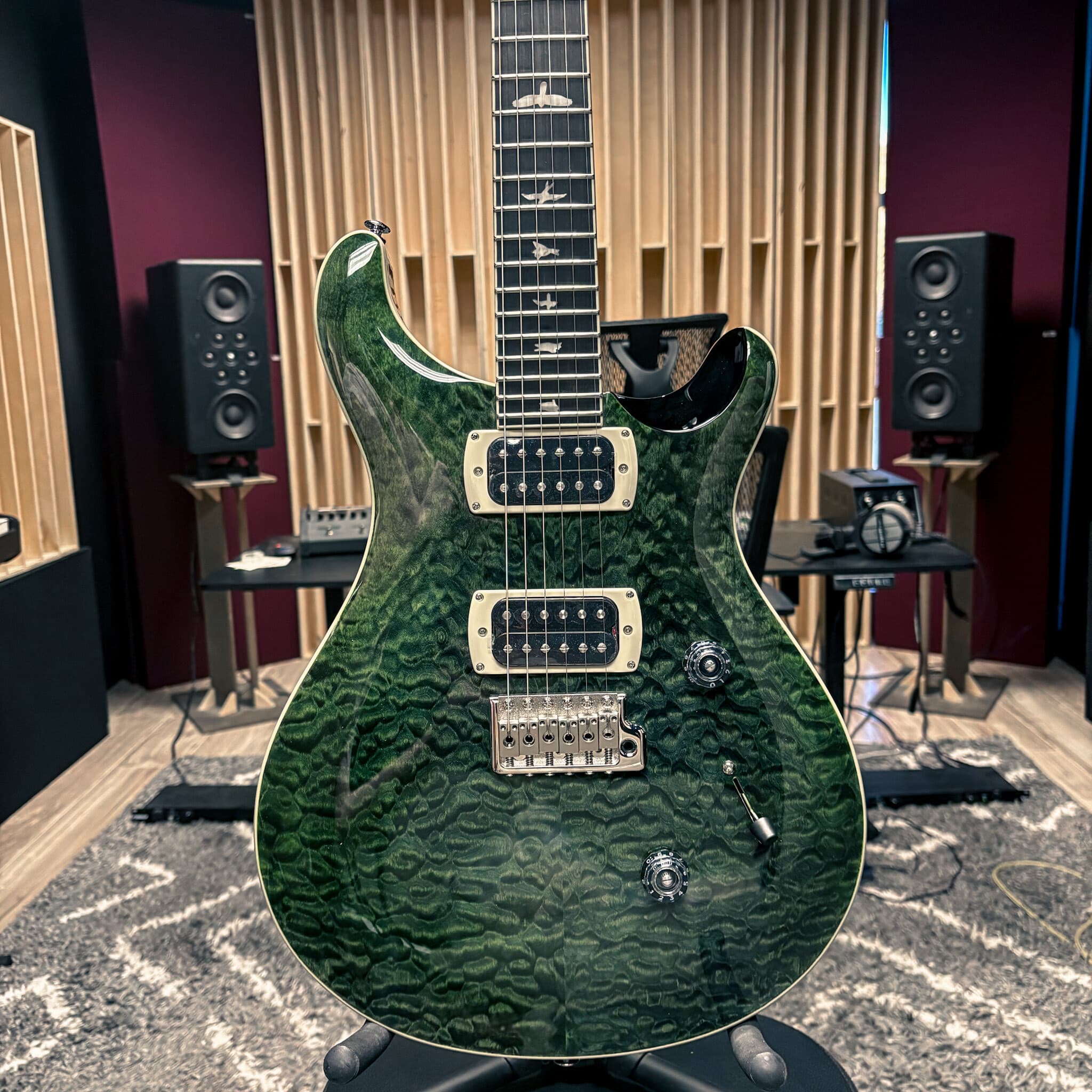 PRS SE Custom 24 Teal Black
