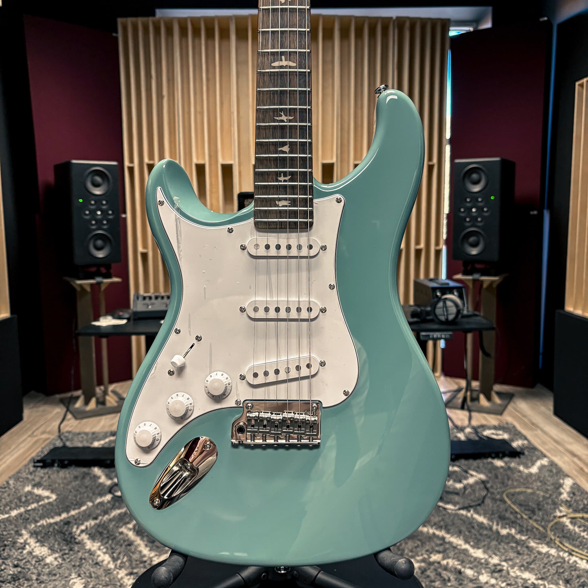 PRS SE Silver Sky Lefty Stone Blue