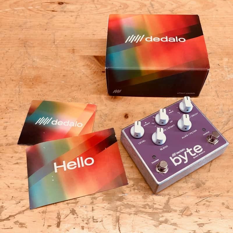 Dedalo Byte Bass Synth Pedal