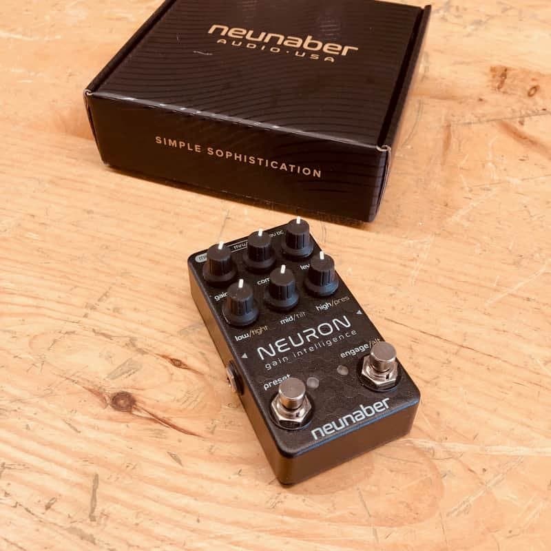 Neunaber Neuron Gain Intelligence Preamp Guitar Effect Pedal w/Box