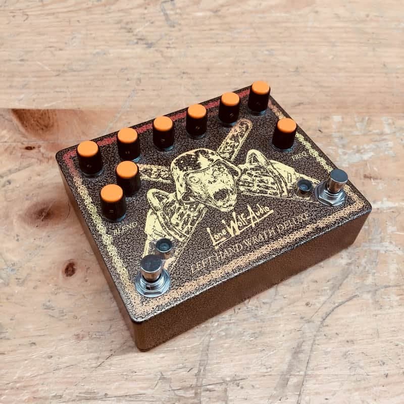 Lone Wolf Audio Left Hand Wraith Deluxe Distortion Guitar Pedal