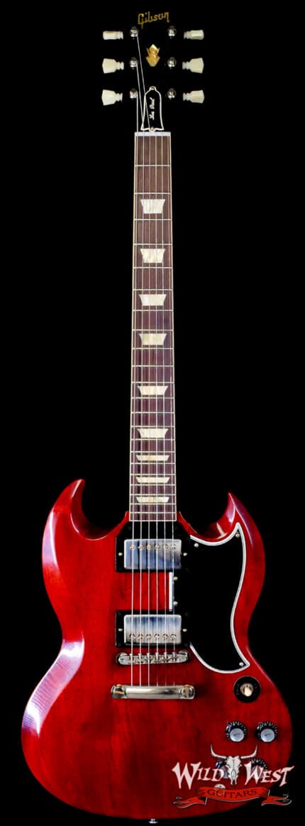 Gibson Custom Shop 1961 Les Paul SG Standard Reissue Stop Bar VOS Cherry Red 6.55 lbs