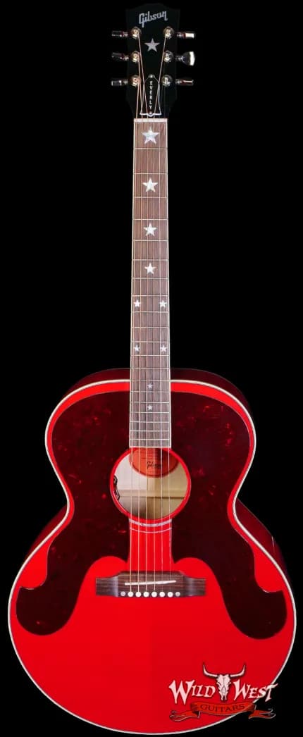 Gibson Custom Shop Everly Brothers J-180 Electric-Acoustic Cherry 4.95 lbs