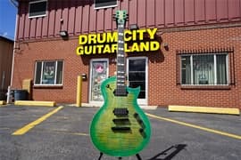 ESP USA Eclipse Lime Burst  6-String Electric Guitar