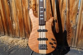 Spector USA NS-2  Oiled Solid Cherry Wings  4-String Electric Bass Guitar  NAMM 2024